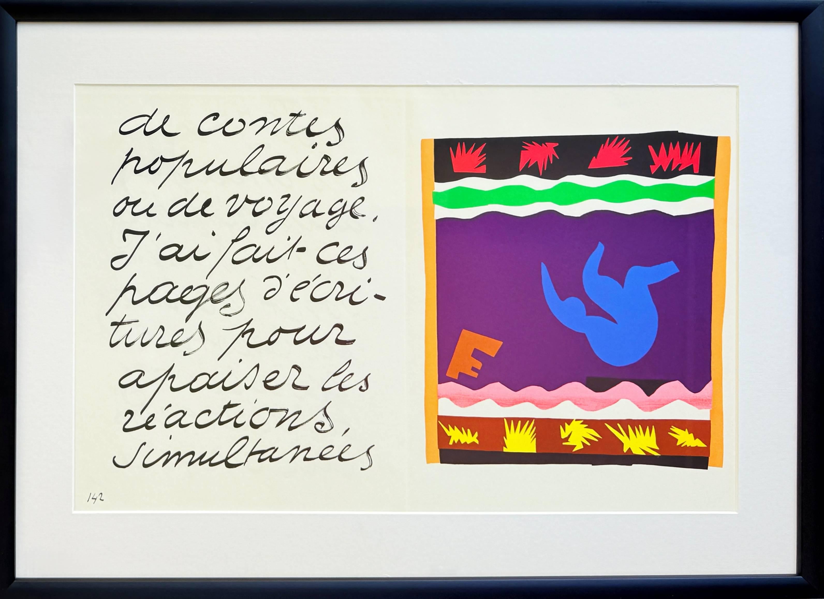 Le Toboggan (The Slide) - Art by Henri Matisse