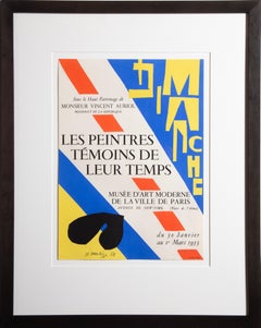 Les Peintre Temoins de Leur Temps, Modern Lithograph Henri Matisse