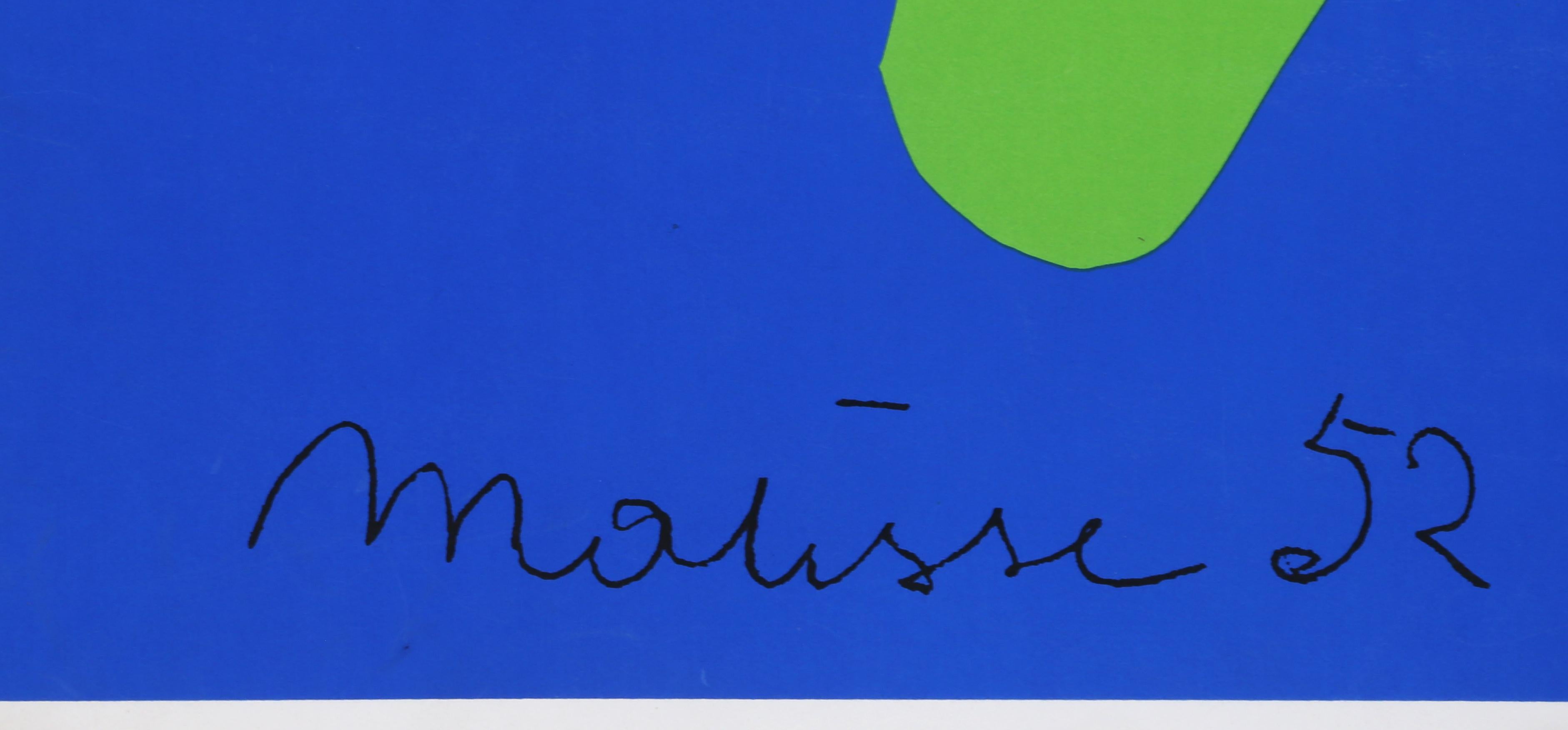 L'Escargot, sérigraphie abstraite d'après Henri Matisse en vente 1