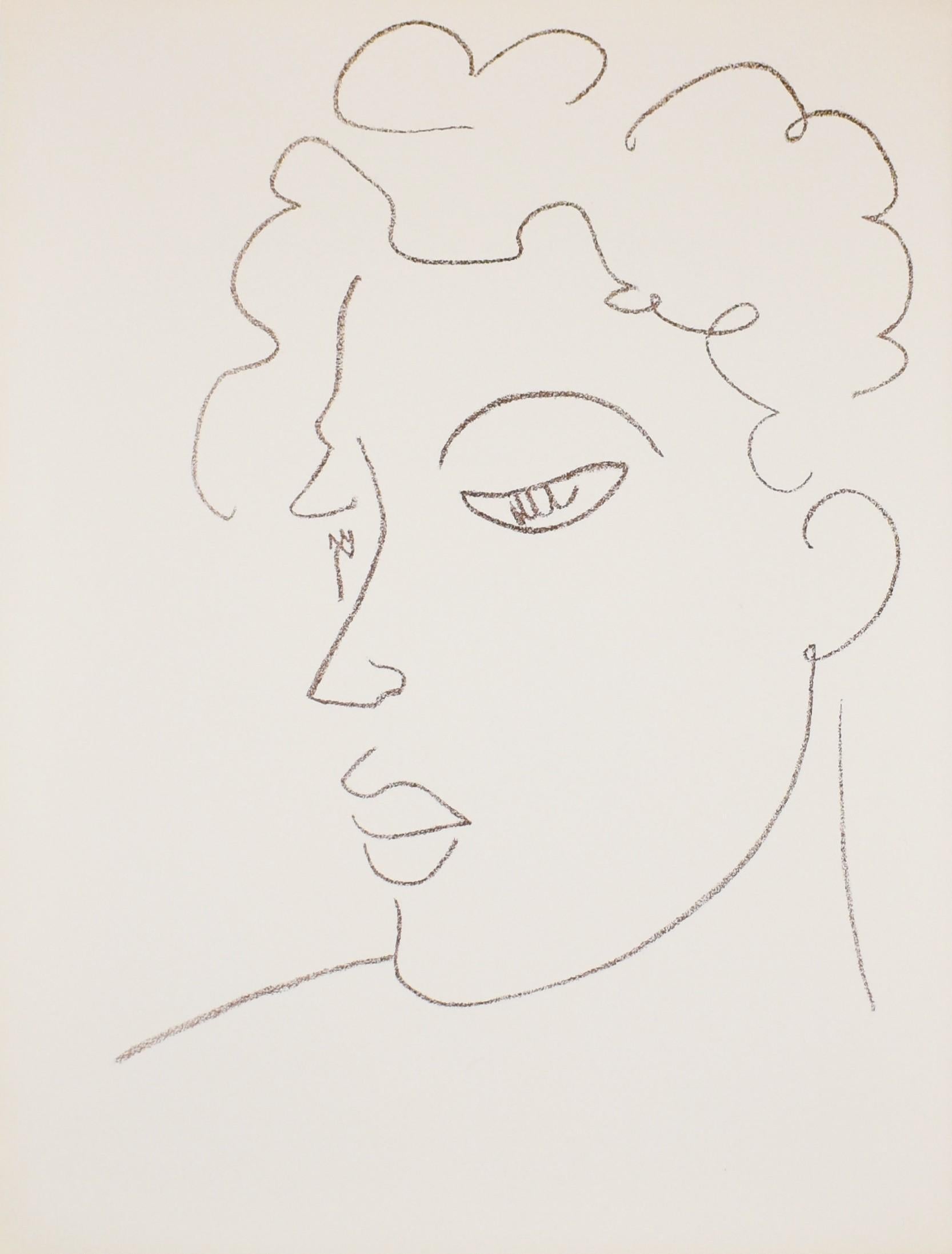 Henri Matisse Portrait Print - L'Eveil, from Poesies Antillaises