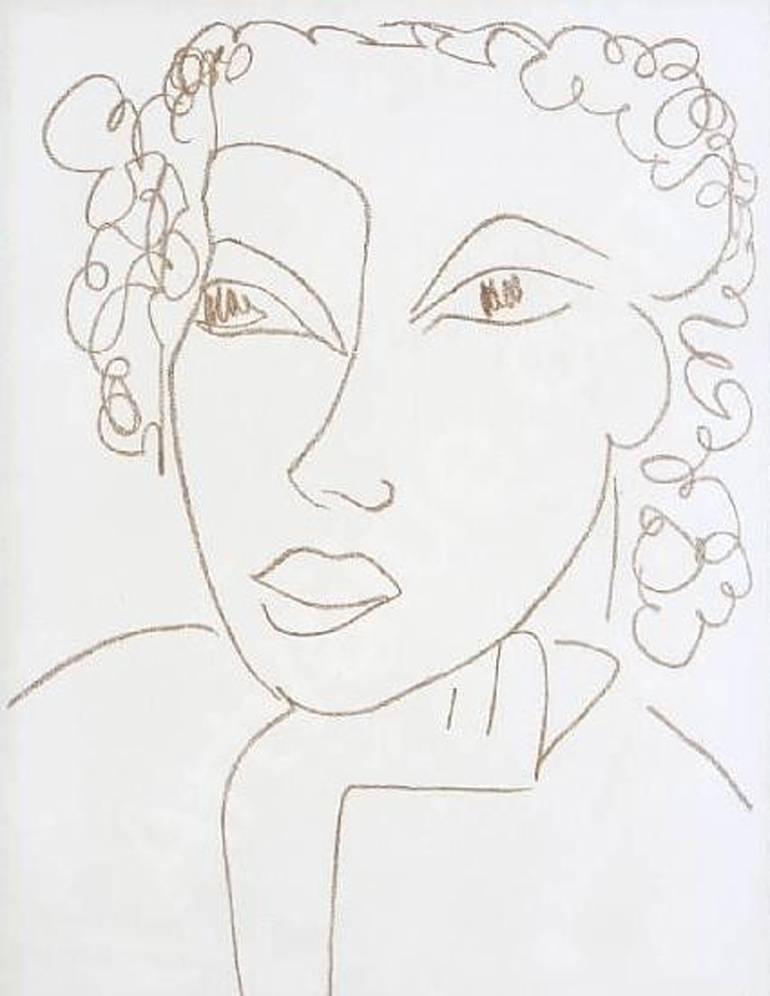 Lied Dement, from Poesies Antillaises - Print by Henri Matisse