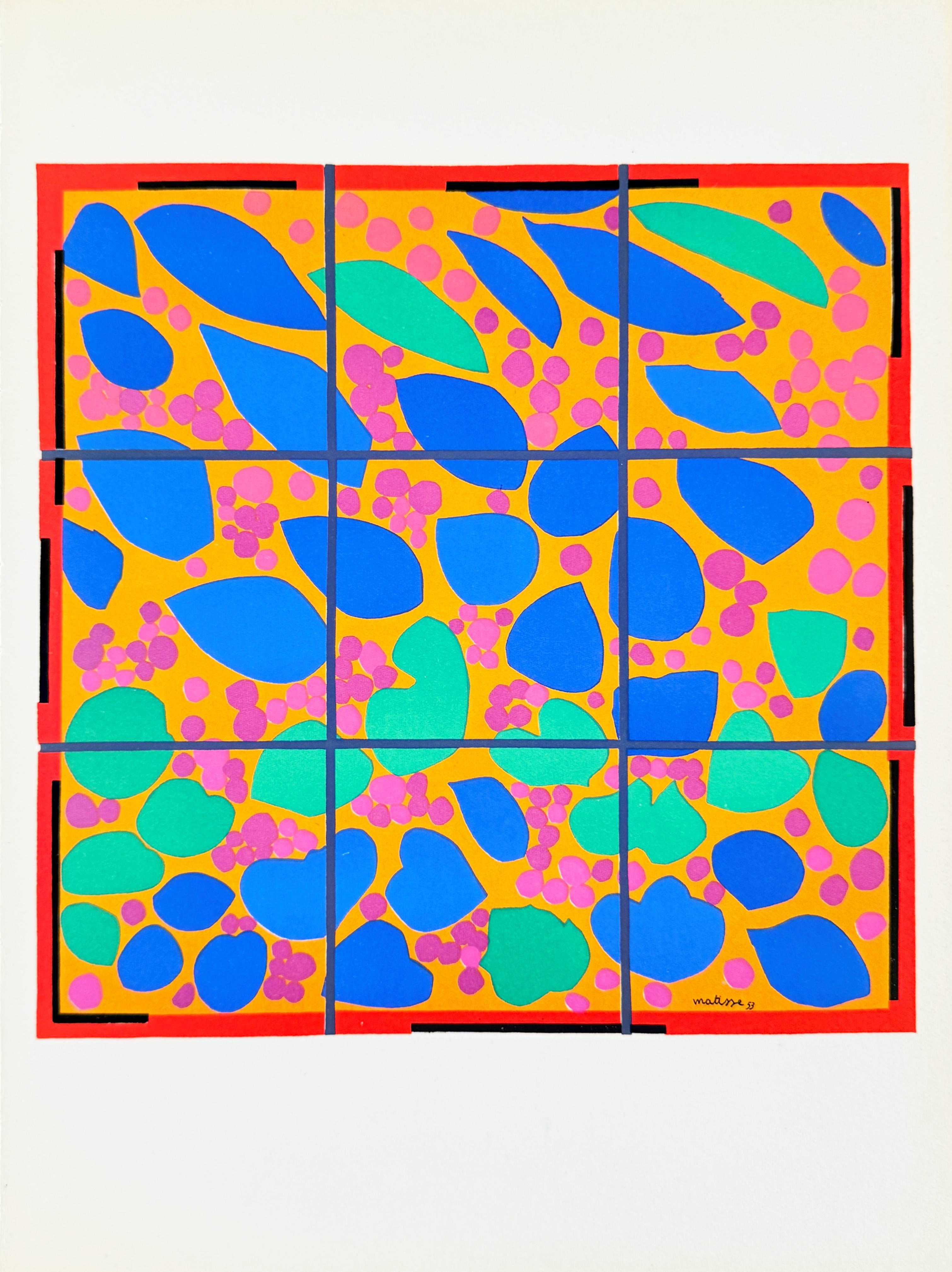 Print di Henri Matisse - Lierre en Fleur