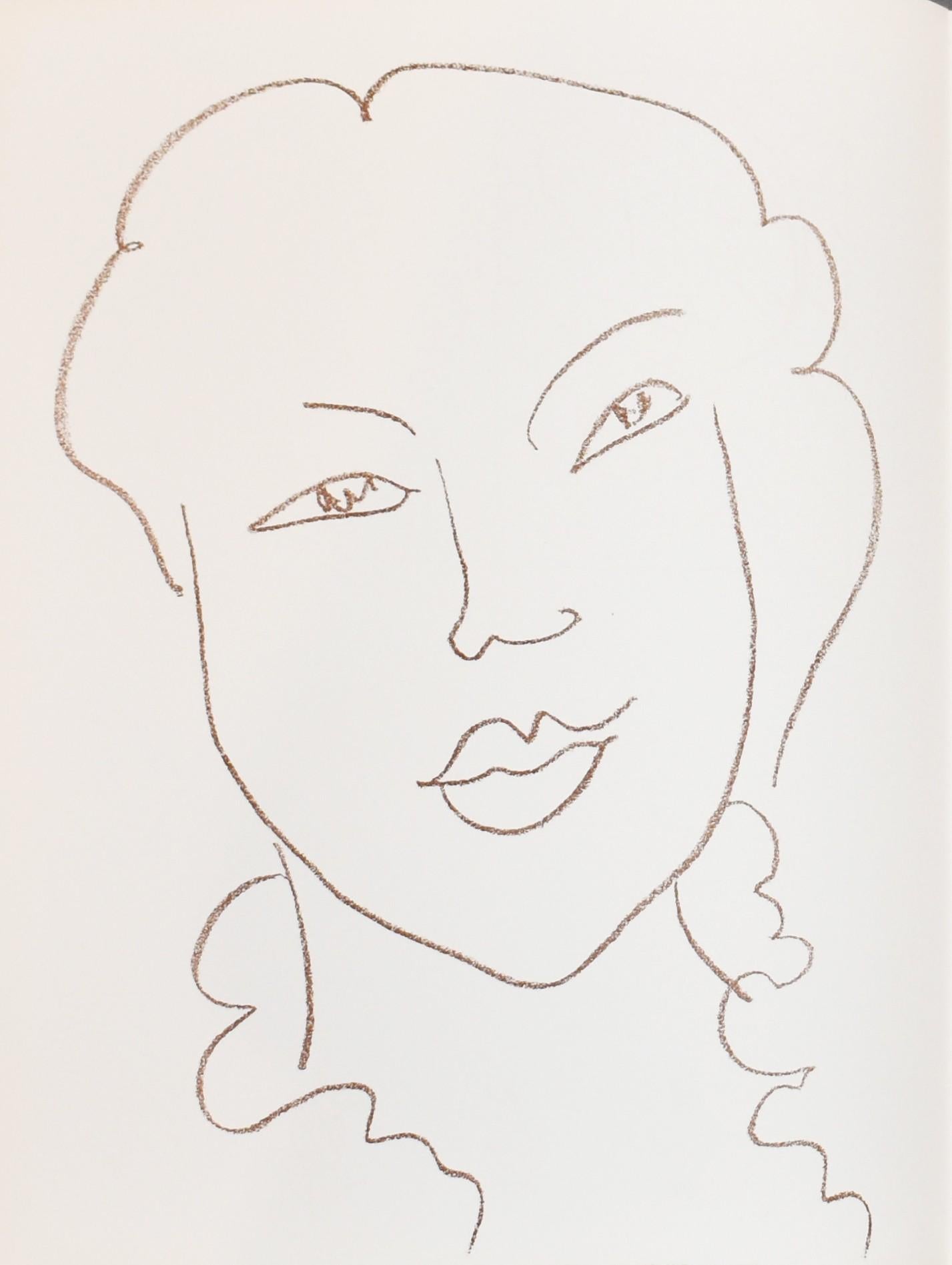 Henri Matisse Portrait Print - L'Ile Verte, from Poesies Antillaises