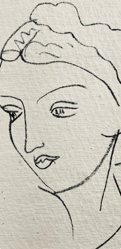 Lithographie I (Duthuit 20), Repli, Gravures d'Henri Matisse