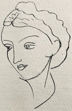 Lithographie I (Duthuit 20), Repli, Gravures d'Henri Matisse