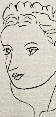 Lithographie II (Duthuit 20), Repli, Gravures d'Henri Matisse