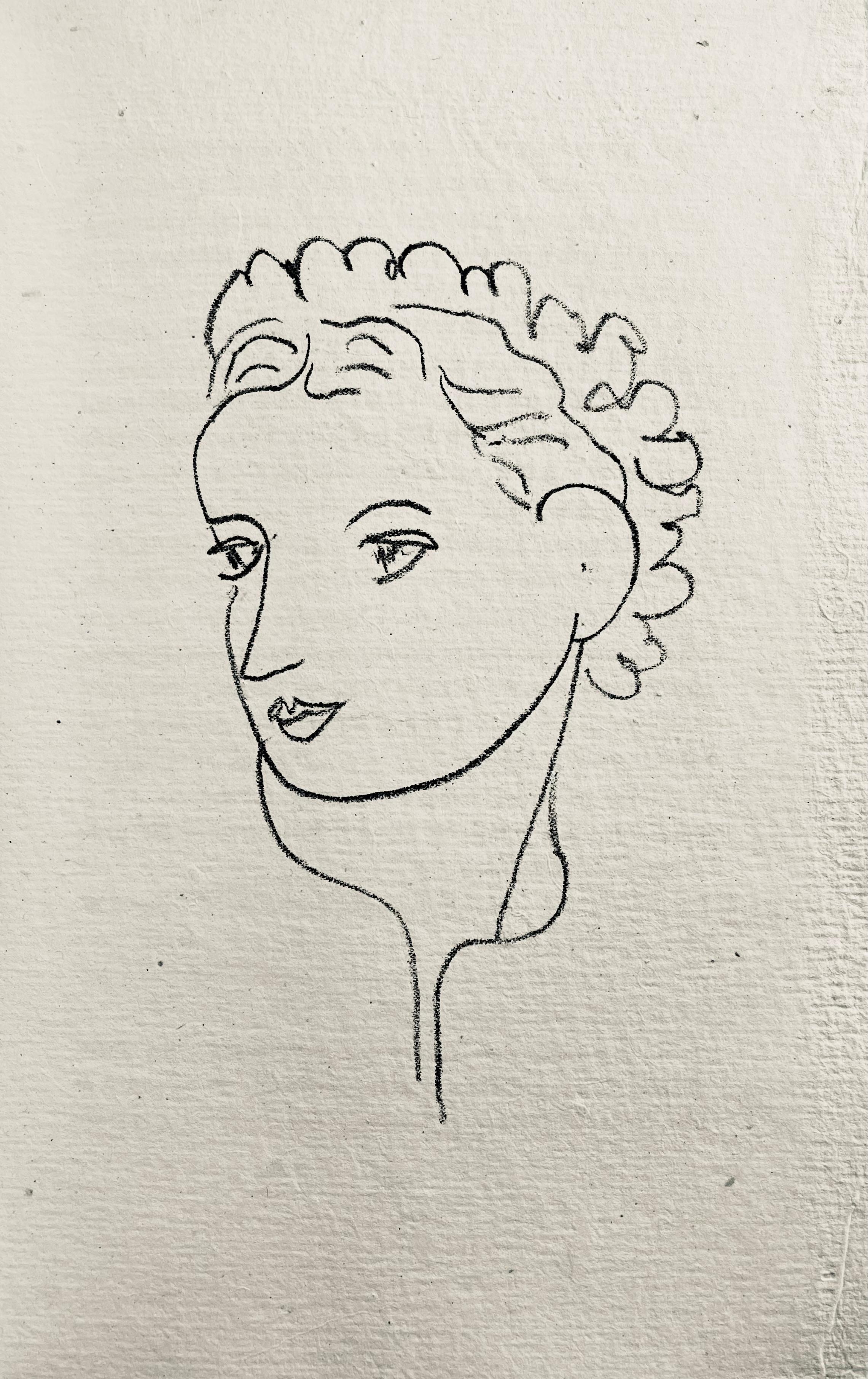 Lithographie II (Duthuit 20), Repli, Gravuren de Henri Matisse, Lithographie II im Angebot 4