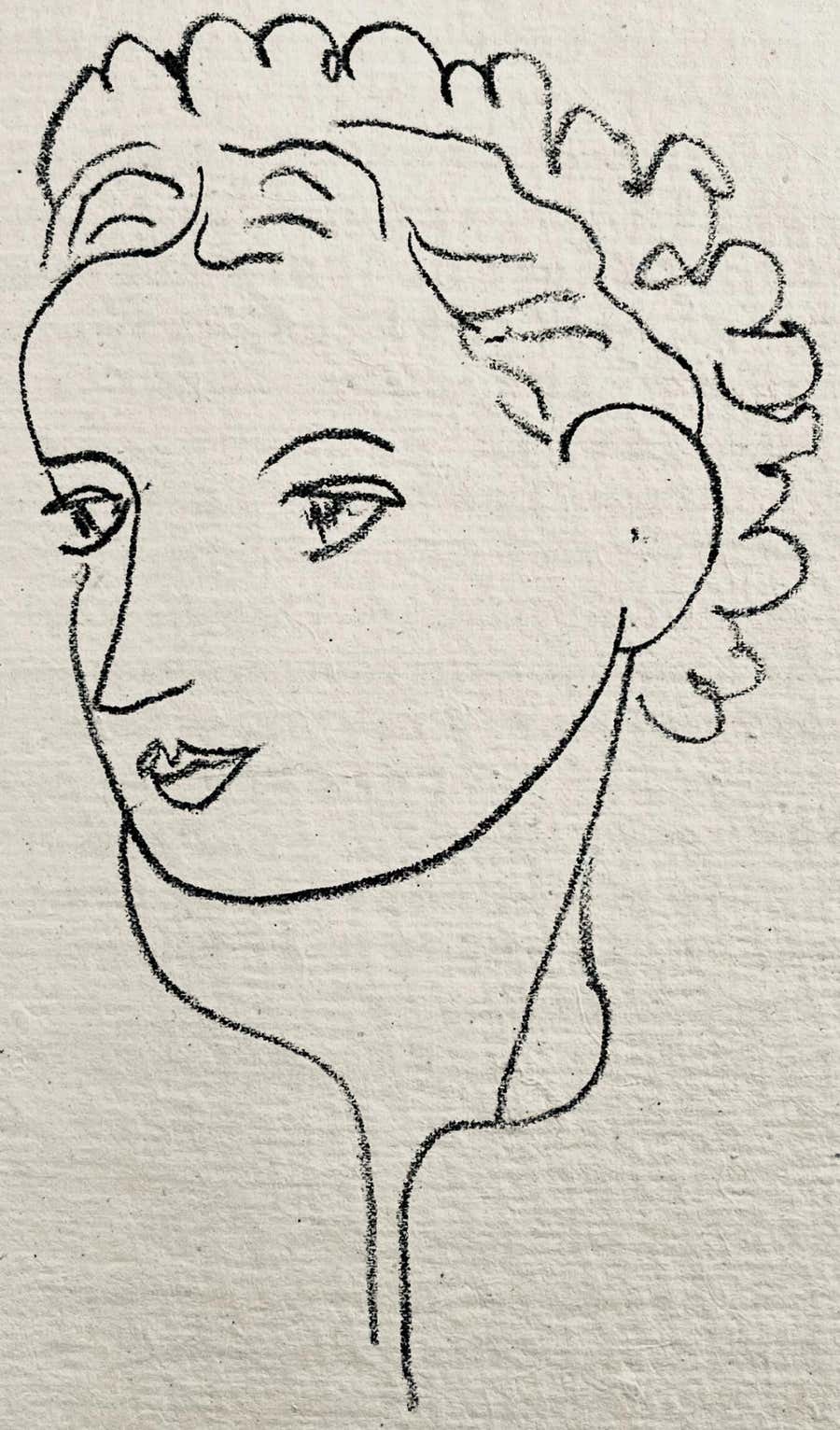 Henri Matisse, Lithograph II, from Repli, Engravings by Henri Matisse, 1947