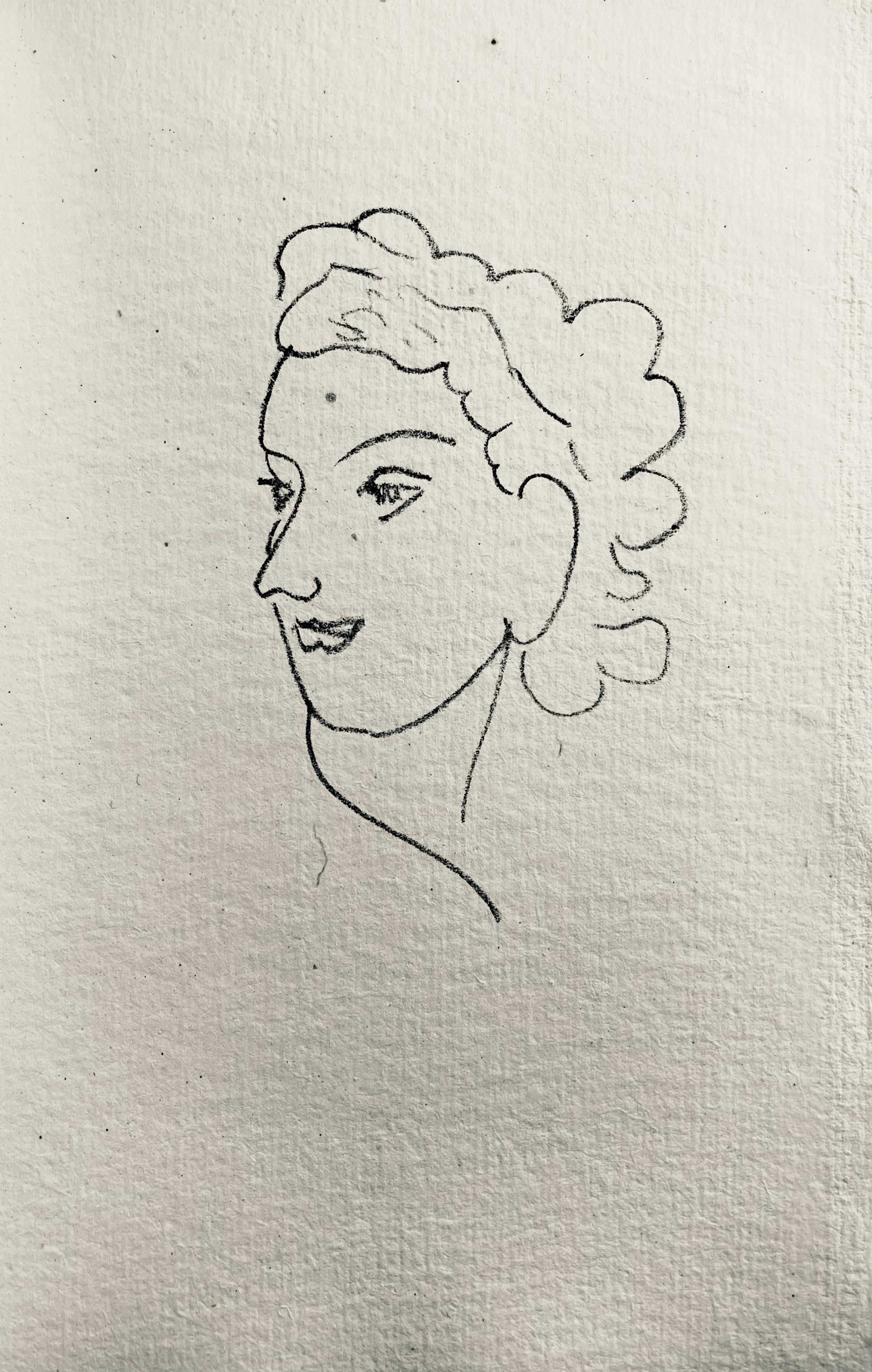Lithographie III (Duthuit 20), Repli, Gravures de Henri Matisse For Sale 4
