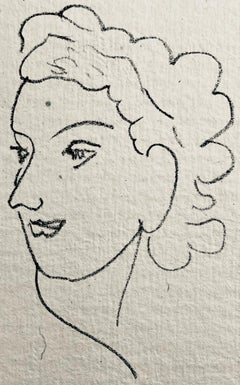 Litografía III (Duthuit 20), Repli, Gravures de Henri Matisse