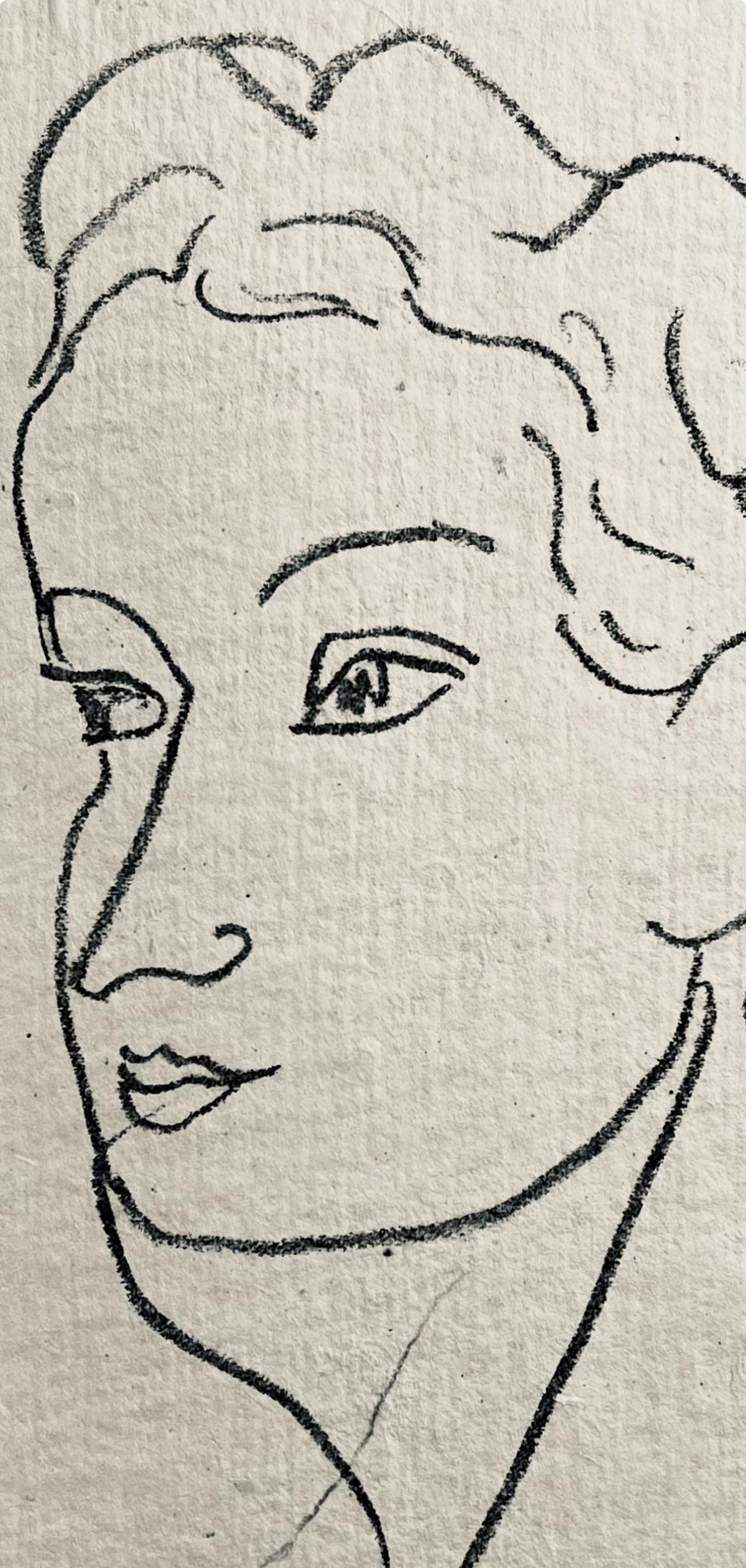 Lithographie IV (Duthuit 20), Repli, Gravures de Henri Matisse For Sale 1