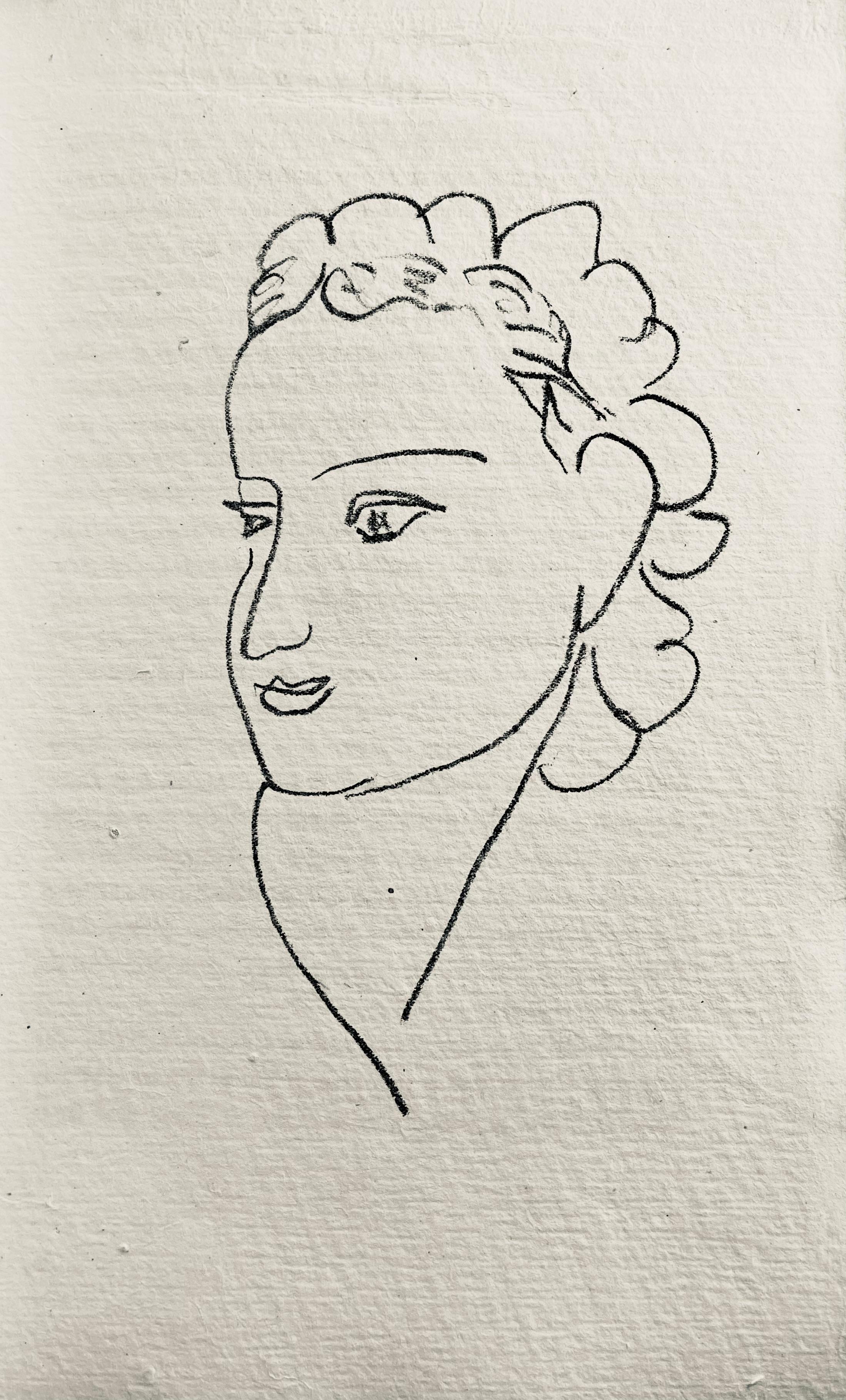 Lithographie V (Duthuit 20), Repli, Gravures de Henri Matisse For Sale 4