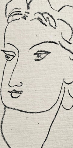 Lithographie VI (Duthuit 20), Repli, Gravures d'Henri Matisse