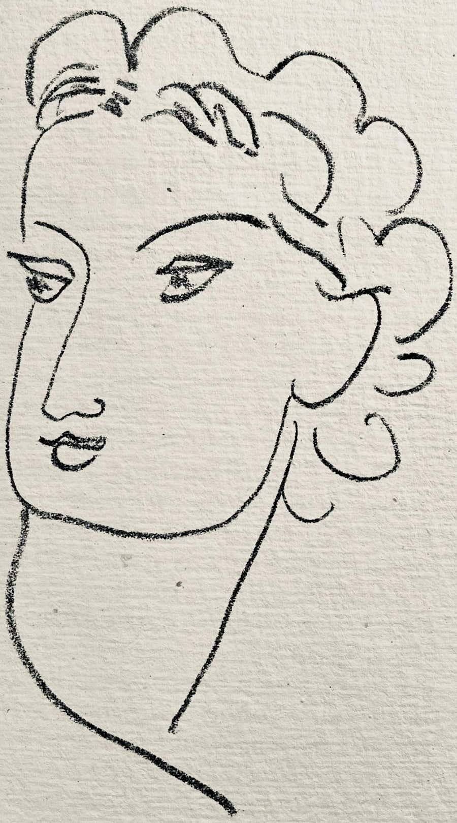 Henri Matisse, Lithograph VI, from Repli, Engravings by Henri Matisse, 1947