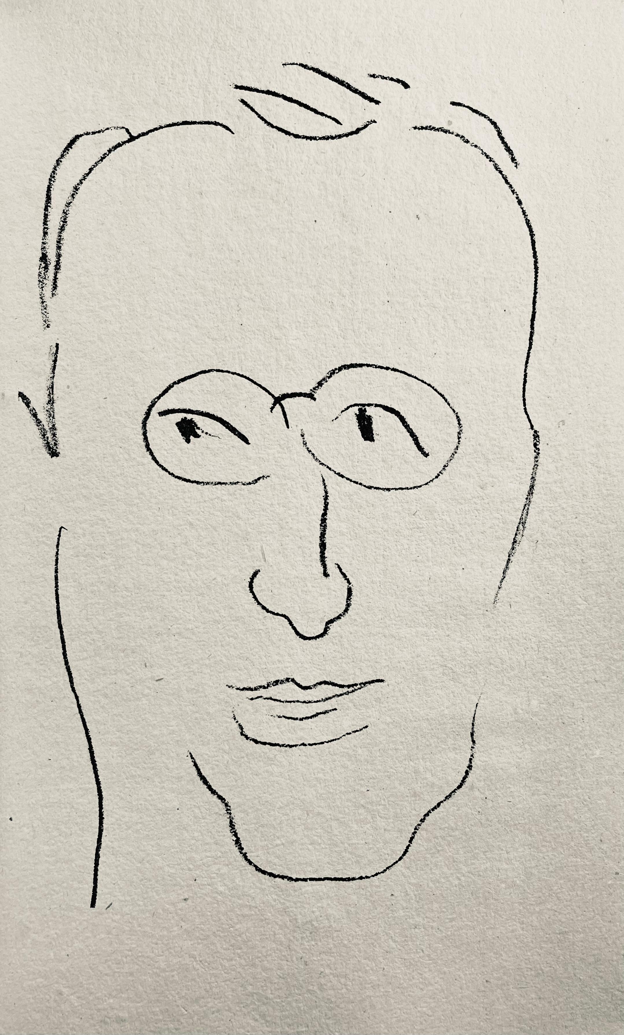 Lithographie XII (Duthuit 20), Repli, Gravures de Henri Matisse For Sale 3