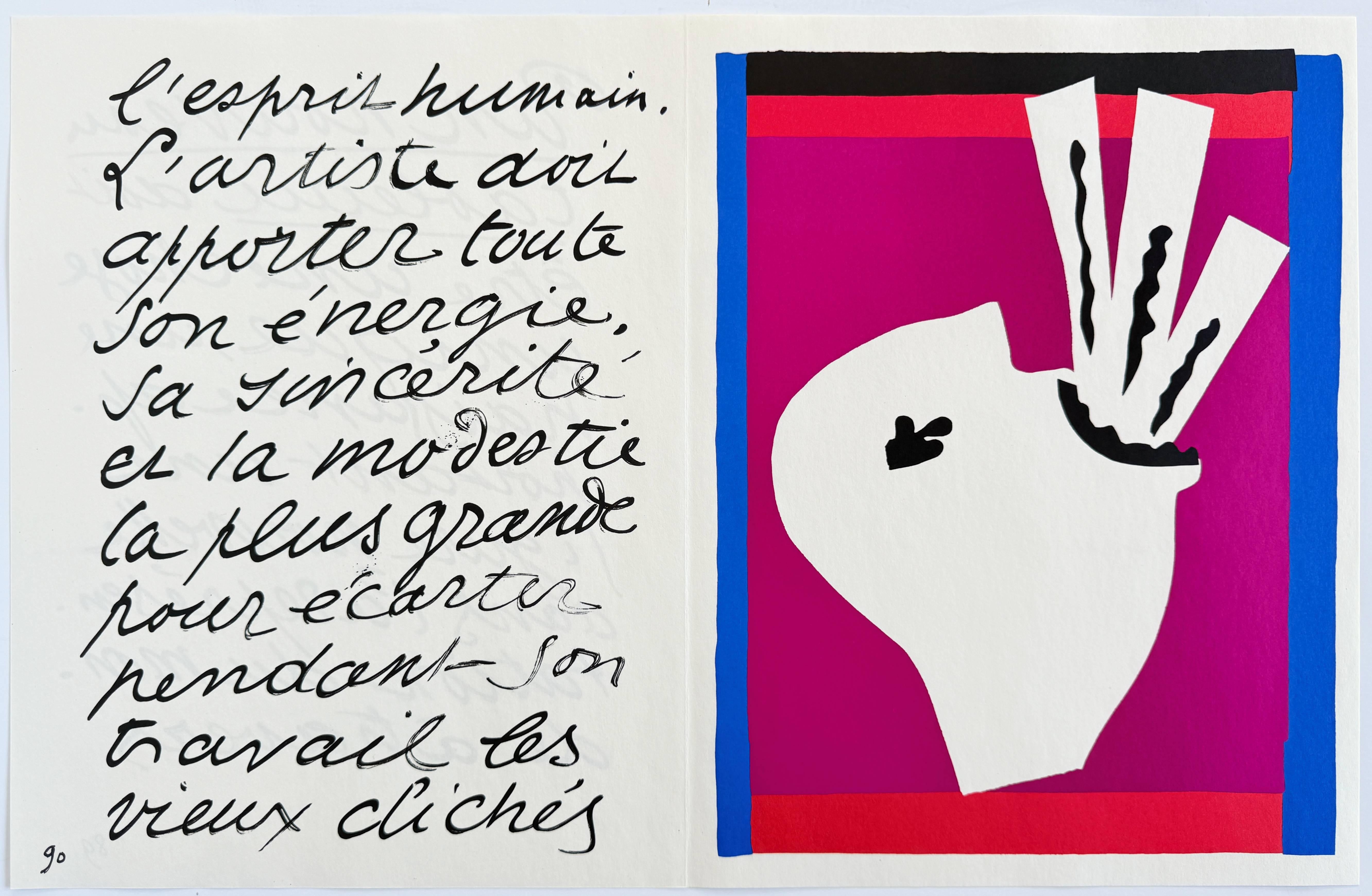 L'Océanide des sables (The Oceanid of the Sands) - Surrealist Art by Henri Matisse