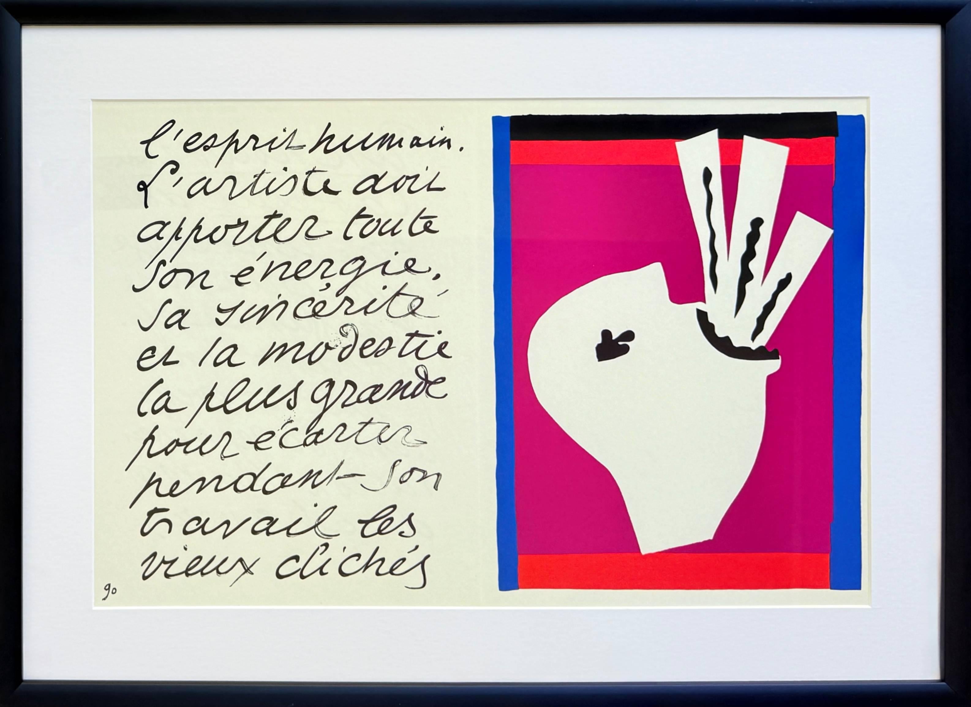 L'Océanide des sables (The Oceanid of the Sands) - Art by Henri Matisse