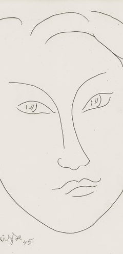Henri Matisse, Mask of a Young Boy, from Alternation, 1946