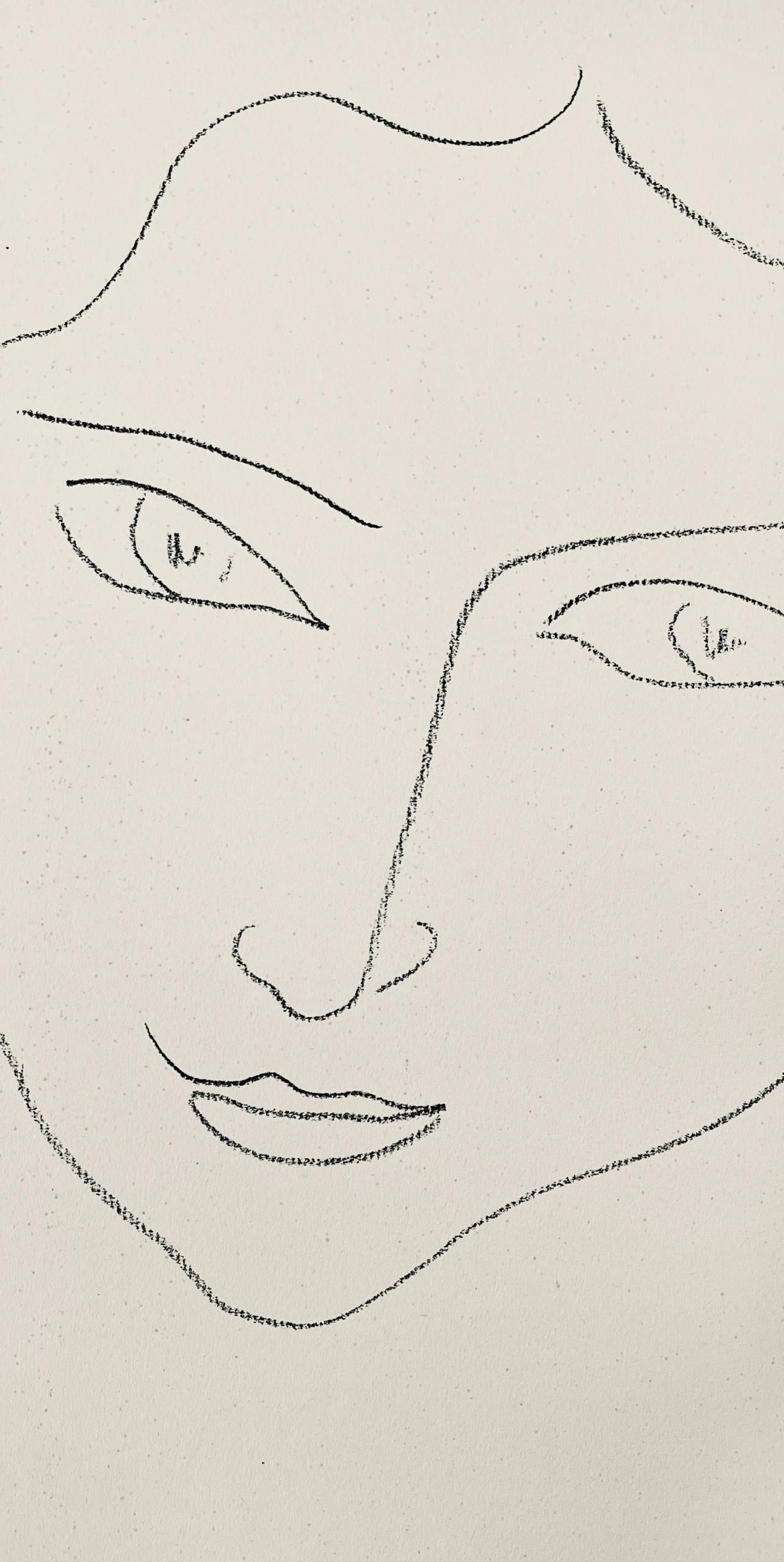 Matisse, A la memoire de Angela Lamotte I, Verve : Revue Artistique (après) - Print de Henri Matisse