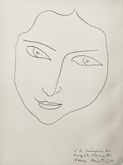 Used Matisse, A la memoire de Angela Lamotte I, Verve: Revue Artistique (after)