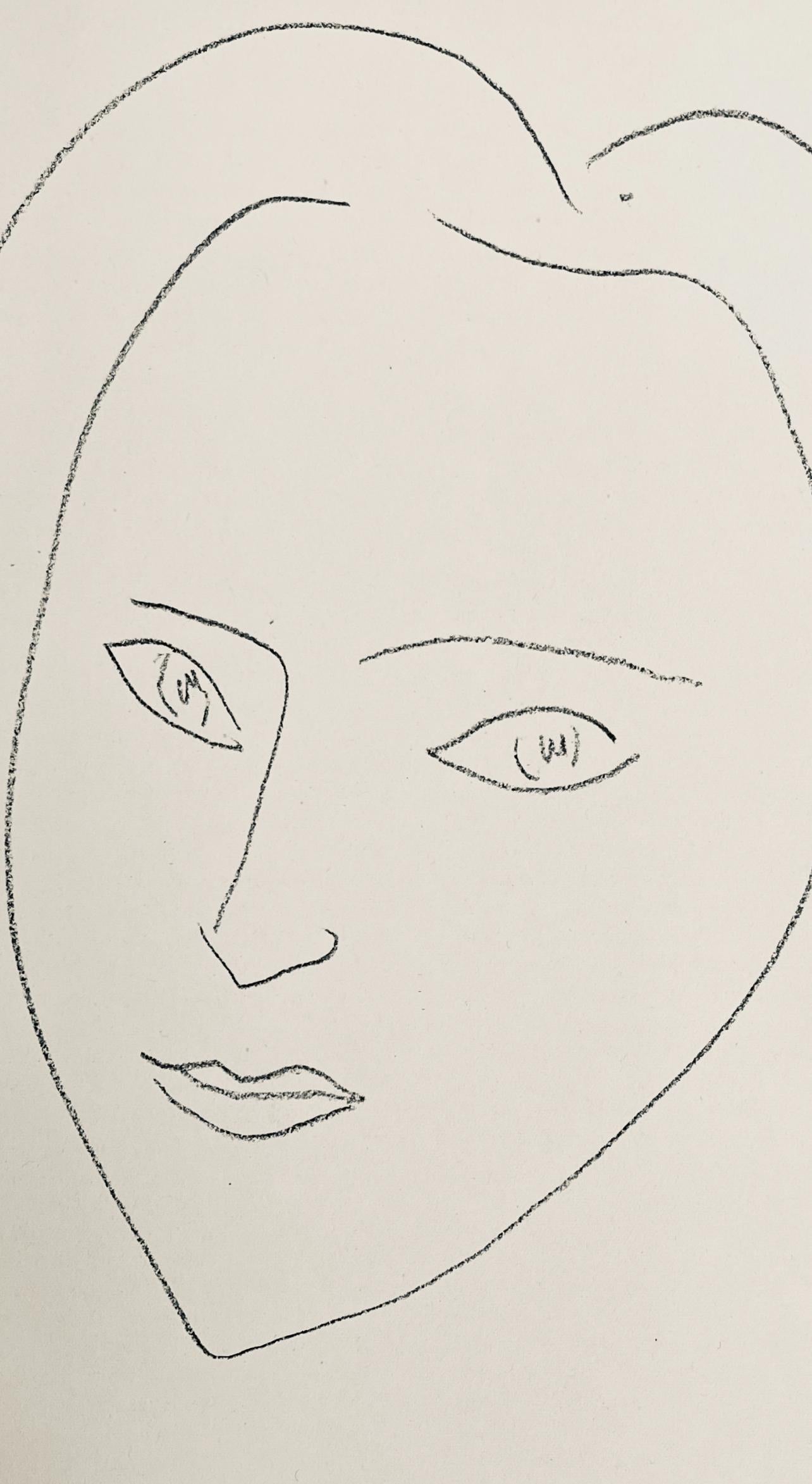 Matisse, A la memoire de Angela Lamotte II, Verve : Revue Artistique (après) - Print de Henri Matisse