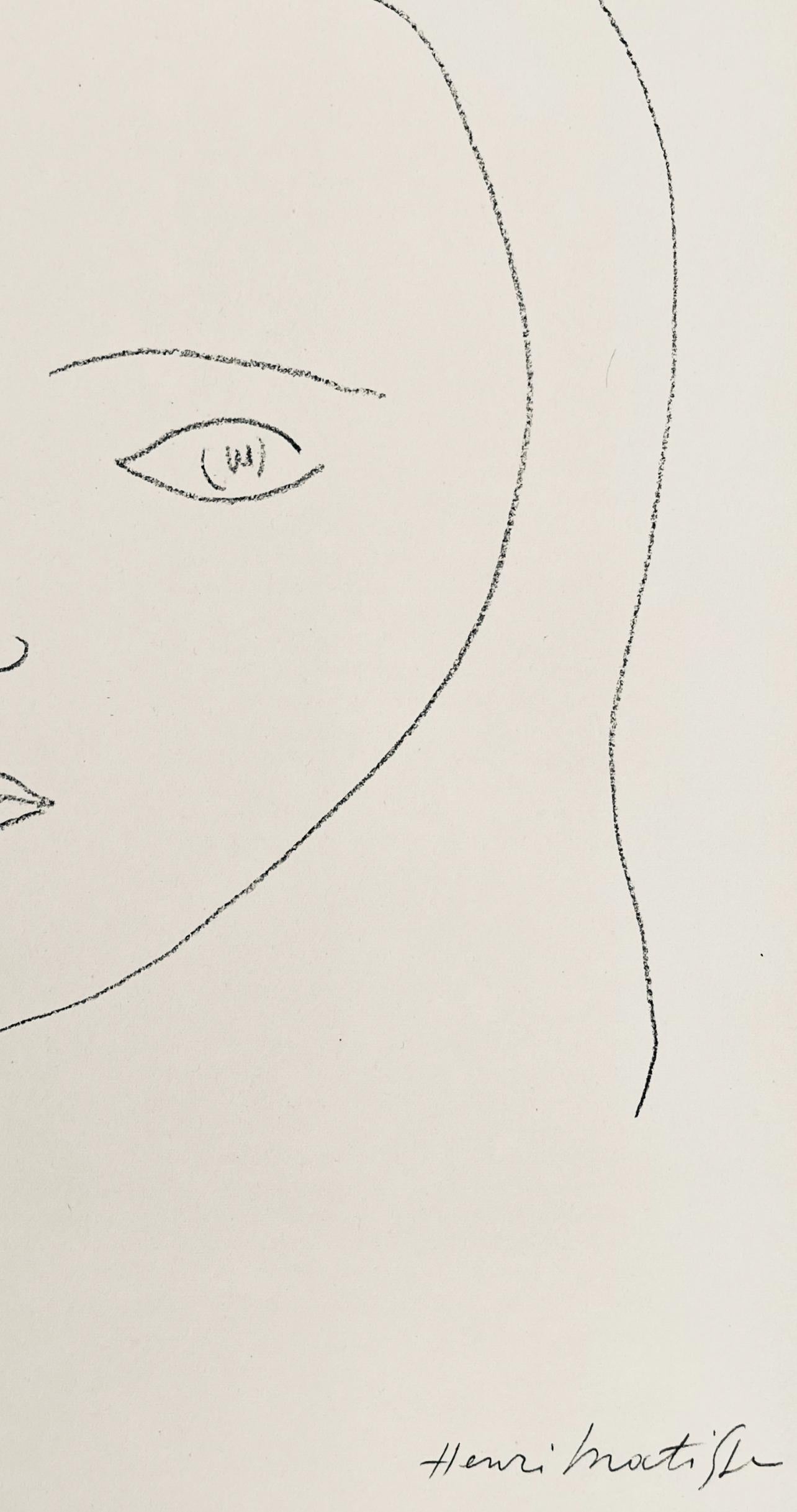 Matisse, A la memoire de Angela Lamotte II, Verve : Revue Artistique (après) en vente 1