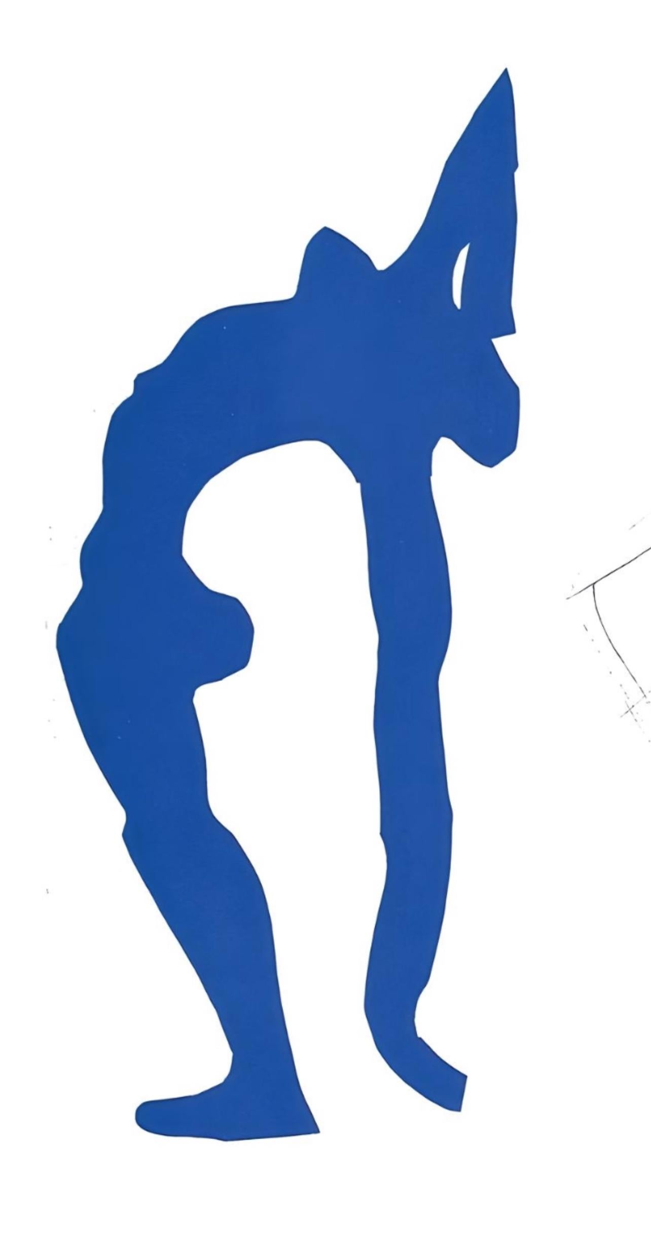 Matisse, Acrobates (Duthuit 139), Verve : Revue Artistique (après) - Moderne Print par Henri Matisse