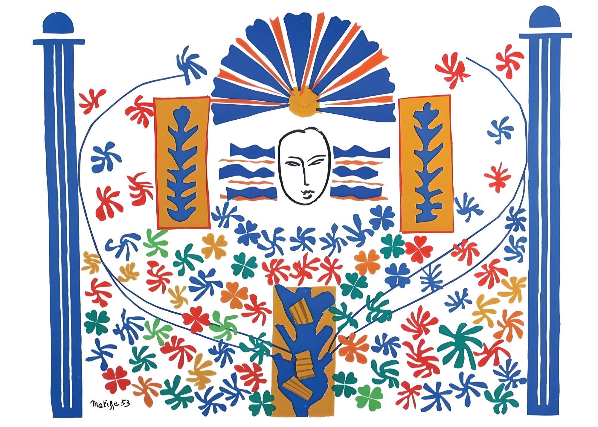 Henri Matisse Nude Print – Matisse, Apollo (Duthuit 139), Verve: Revue Artistique (nach)