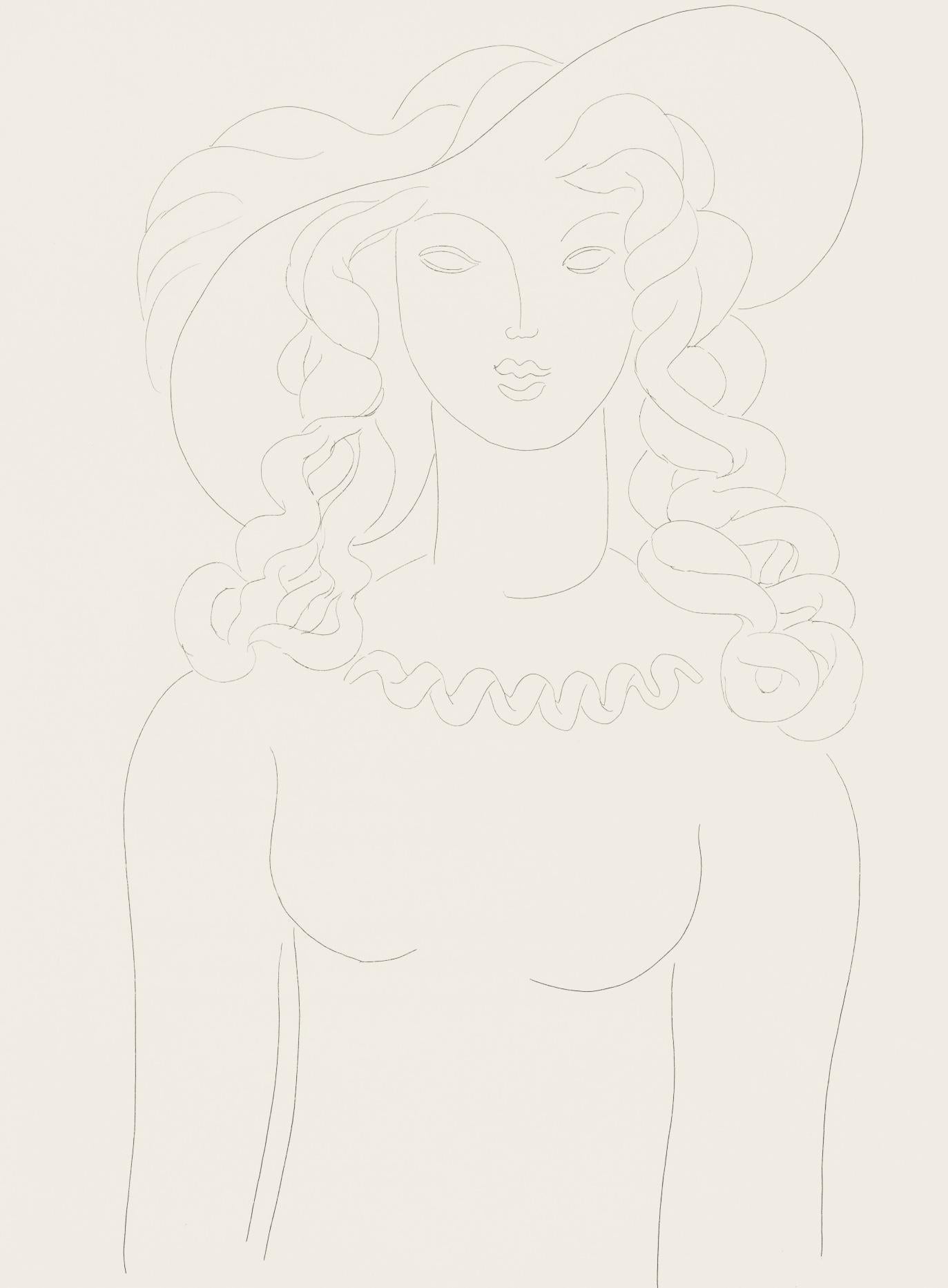 Henri Matisse Landscape Print - Matisse, Apparition, Poésies (after)