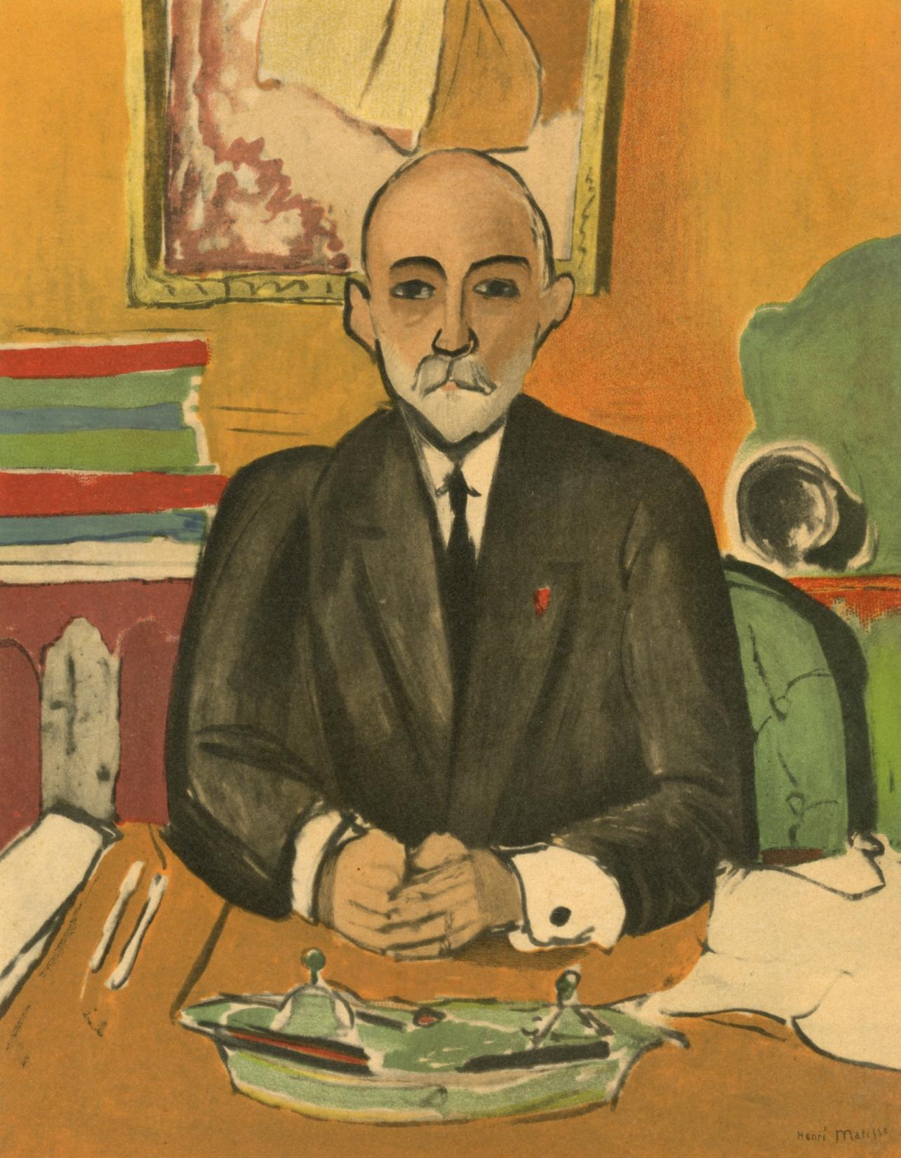 Medium: Lithografie auf Velinpapier, auf Velinpapierunterlage montiert, wie ausgegeben.
Jahr: 1954
Papiergröße: 12 x 9,25 Zoll; Bildgröße: 10,24 x 7,87 Zoll
Beschriftung: In der Platte signiert und nicht nummeriert, wie ausgegeben
Anmerkungen: Aus