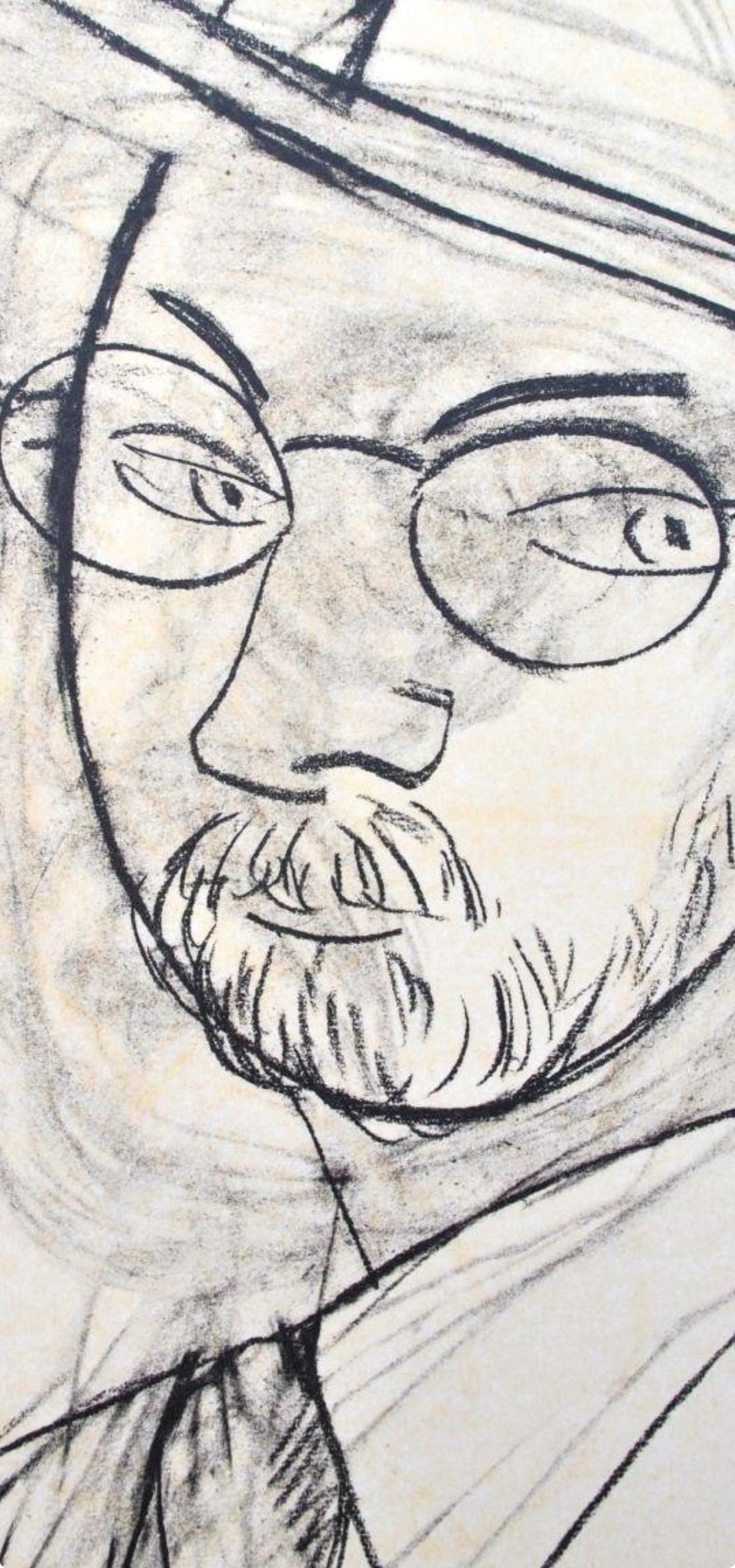 Matisse, Autoportrait au chapeau de paille, Portraits par Henri Matisse (after) For Sale 1