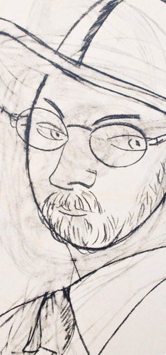 Henri Matisse, Self-Portrait with Straw Hat, 1954 (after)