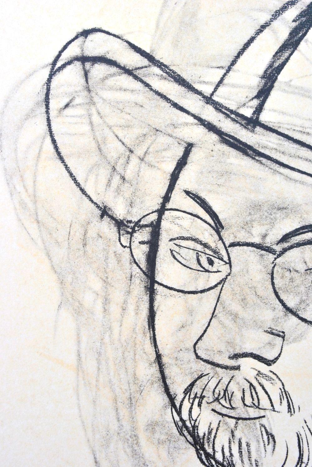 Matisse, Autoportrait au chapeau de paille, Portraits par Henri Matisse (after) For Sale 2