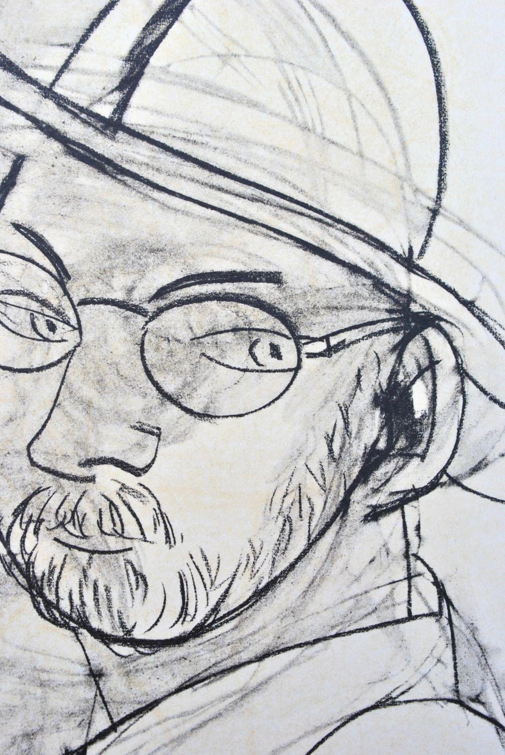 Matisse, Autoportrait au chapeau de paille, Portraits par Henri Matisse (after) For Sale 3