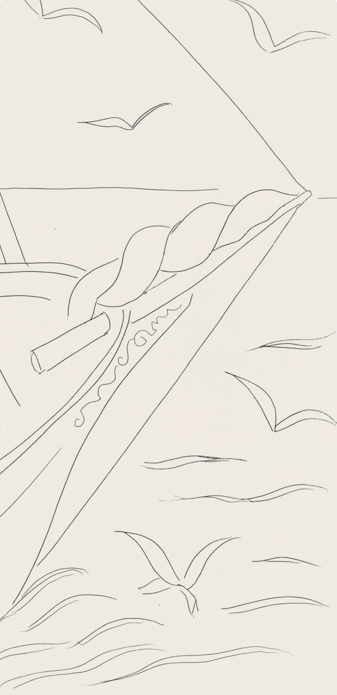 Matisse, Brise marine, Poésies (after) - Modern Print by Henri Matisse