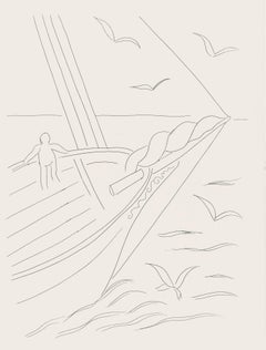 Vintage Matisse, Brise marine (Sea Breeze), Poésies (after)