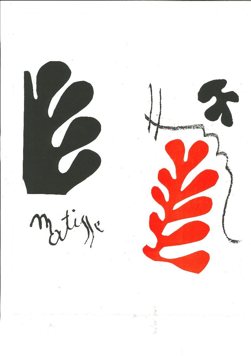 Matisse Composition - Lithograph after Henri Matisse - 1982