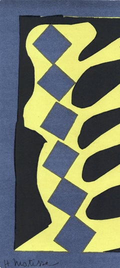 Henri Matisse, Decoupage, from XXe Siecle 1954 (after)