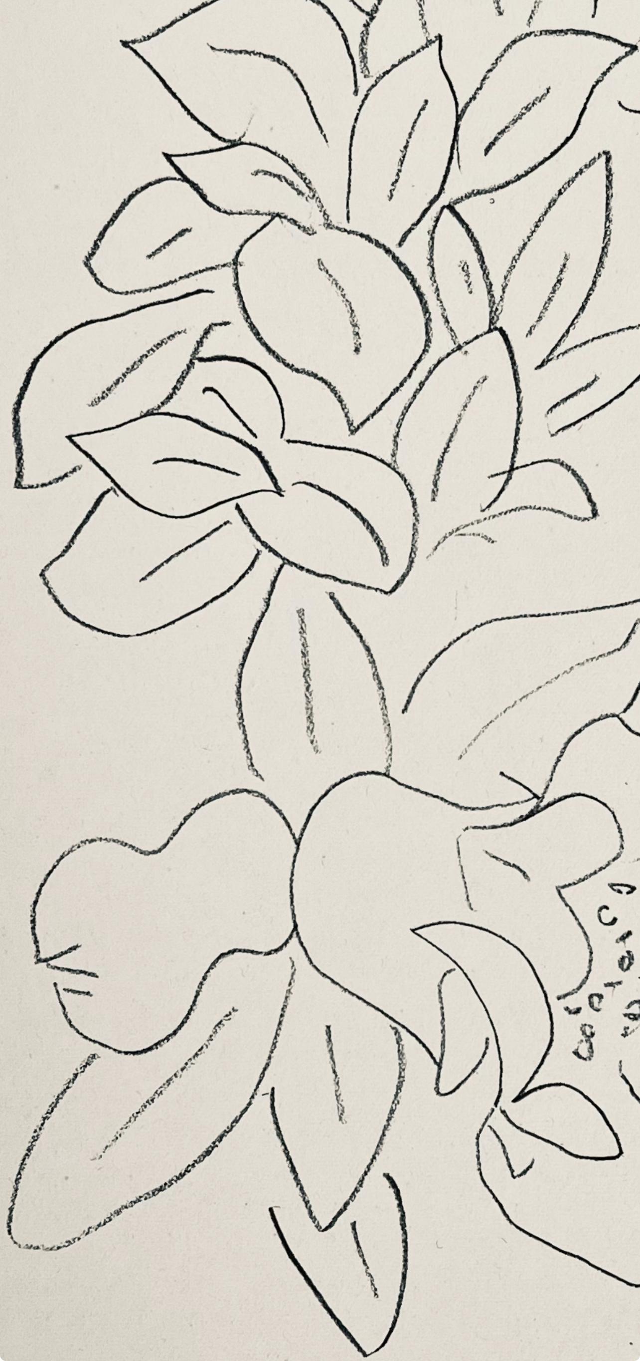 Lithograph on vélin du Marais paper. Inscription: Signed in the plate, as issued. Good condition. Notes: From the volume, Verve: Revue Artistique et Littéraire, Vol. IV, N° 13, November 1945. Printed by Draeger Frerés, Paris, November 8, 1945.