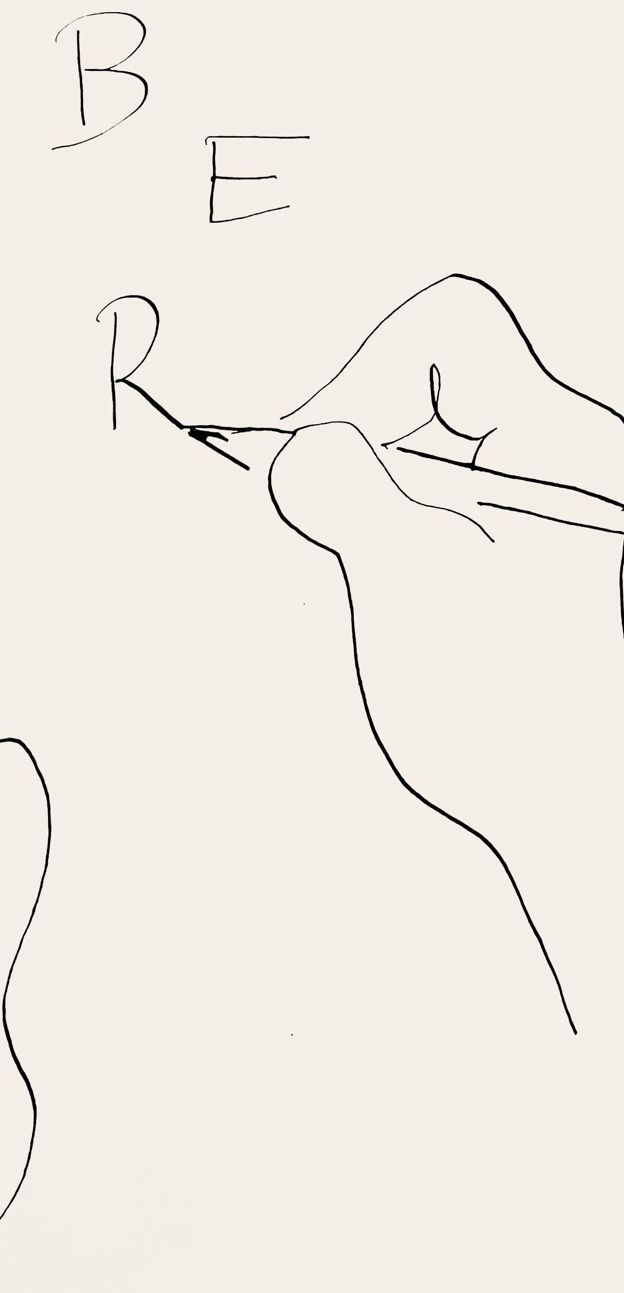 Matisse, Composition, Verve: Revue Artistique et Littéraire (after) - White Abstract Print by Henri Matisse