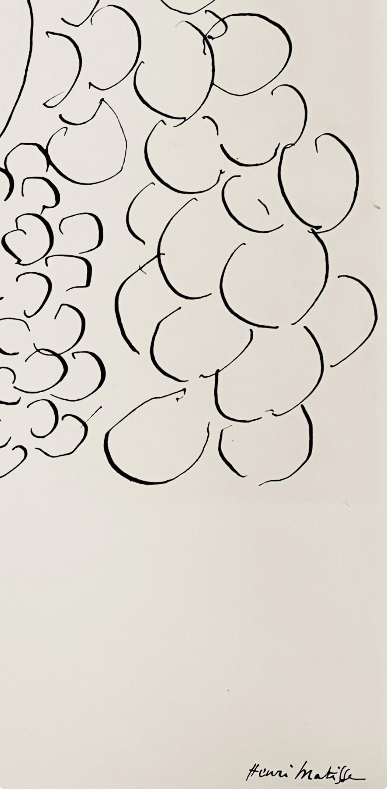 Matisse, Composition, Verve : Revue Artistique et Littéraire (après) - Beige Figurative Print par Henri Matisse