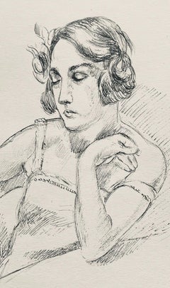Henri Matisse, Crayon, from Drawings by Henri Matisse, 1925 (after)
