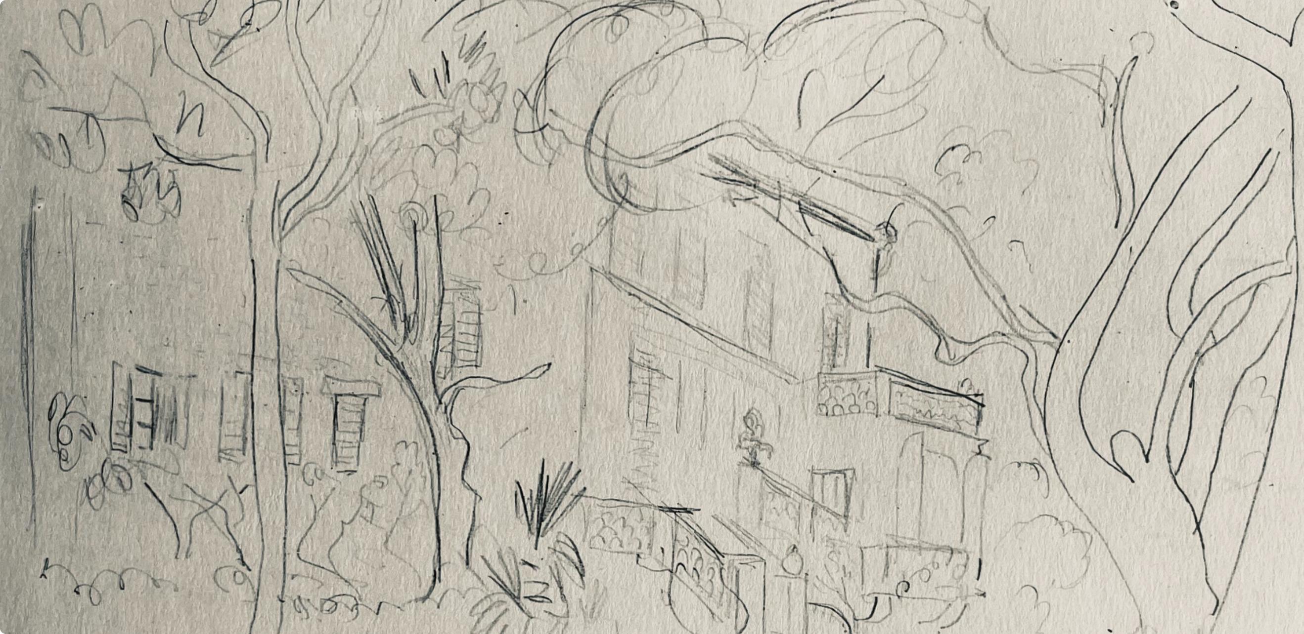 Matisse, Pastello, Dessins de Henri Matisse (after) Henri Matisse (after) in vendita 3