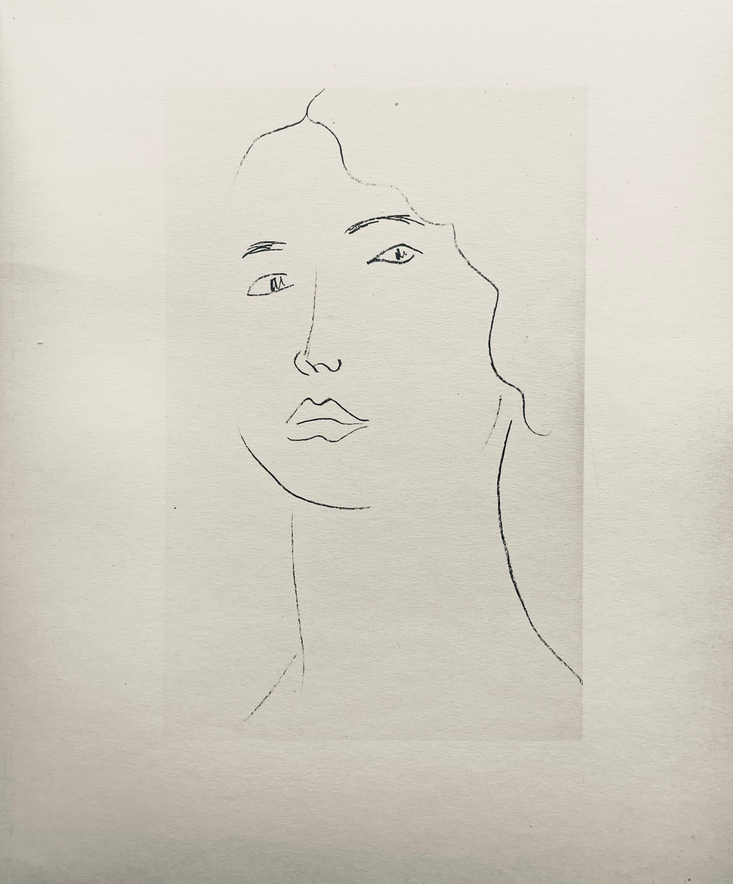 Lithograph on vélin Lafuma paper. Unsigned and unnumbered, as issued. Good Condition; never framed or matted. Notes: From the volume, Dessins de Henri-Matisse, 1925. Published by Éditions des Quatre Chemins, Paris; lithographic plates rendered by