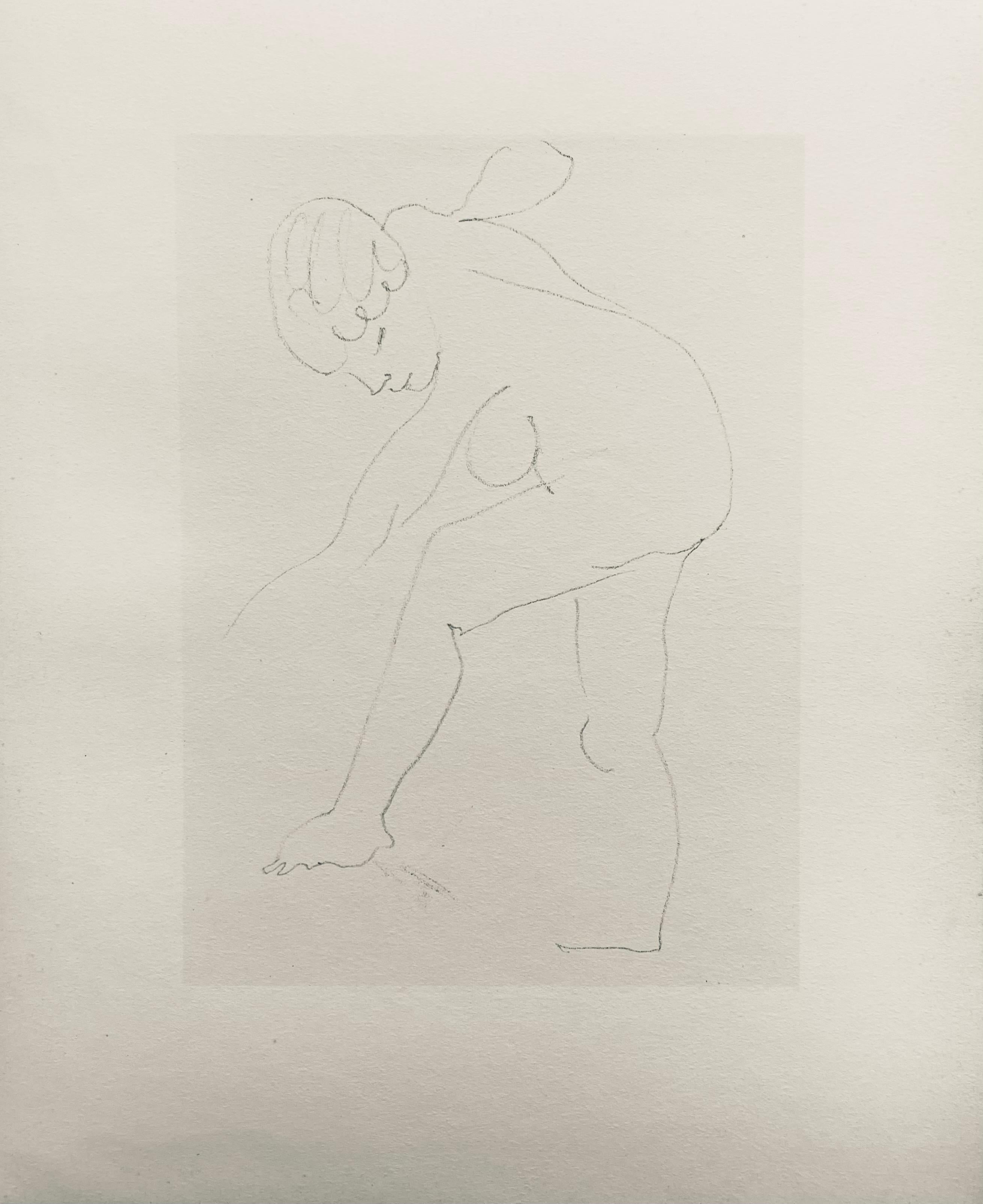 Lithograph on vélin Lafuma paper. Unsigned and unnumbered, as issued. Good Condition; never framed or matted. Notes: From the volume, Dessins de Henri-Matisse, 1925. Published by Éditions des Quatre Chemins, Paris; lithographic plates rendered by