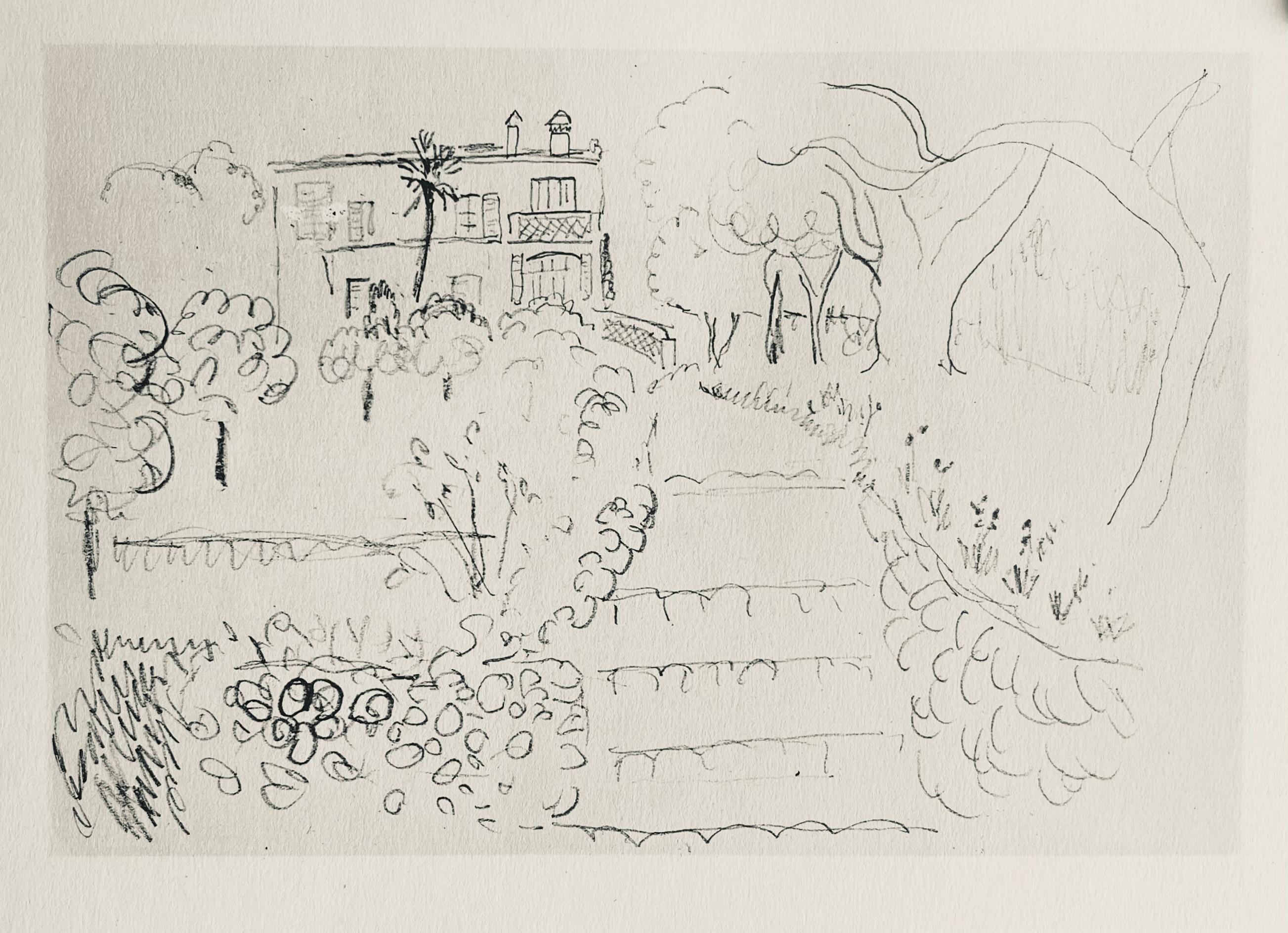 Lithograph on vélin Lafuma Navarre paper. Unsigned and unnumbered, as issued. Good Condition; never framed or matted. Notes: From the album, Dessins de Henri-Matisse, 1925. Published by Éditions des Quatre Chemins, Paris; rendered by Daniel Jacomet