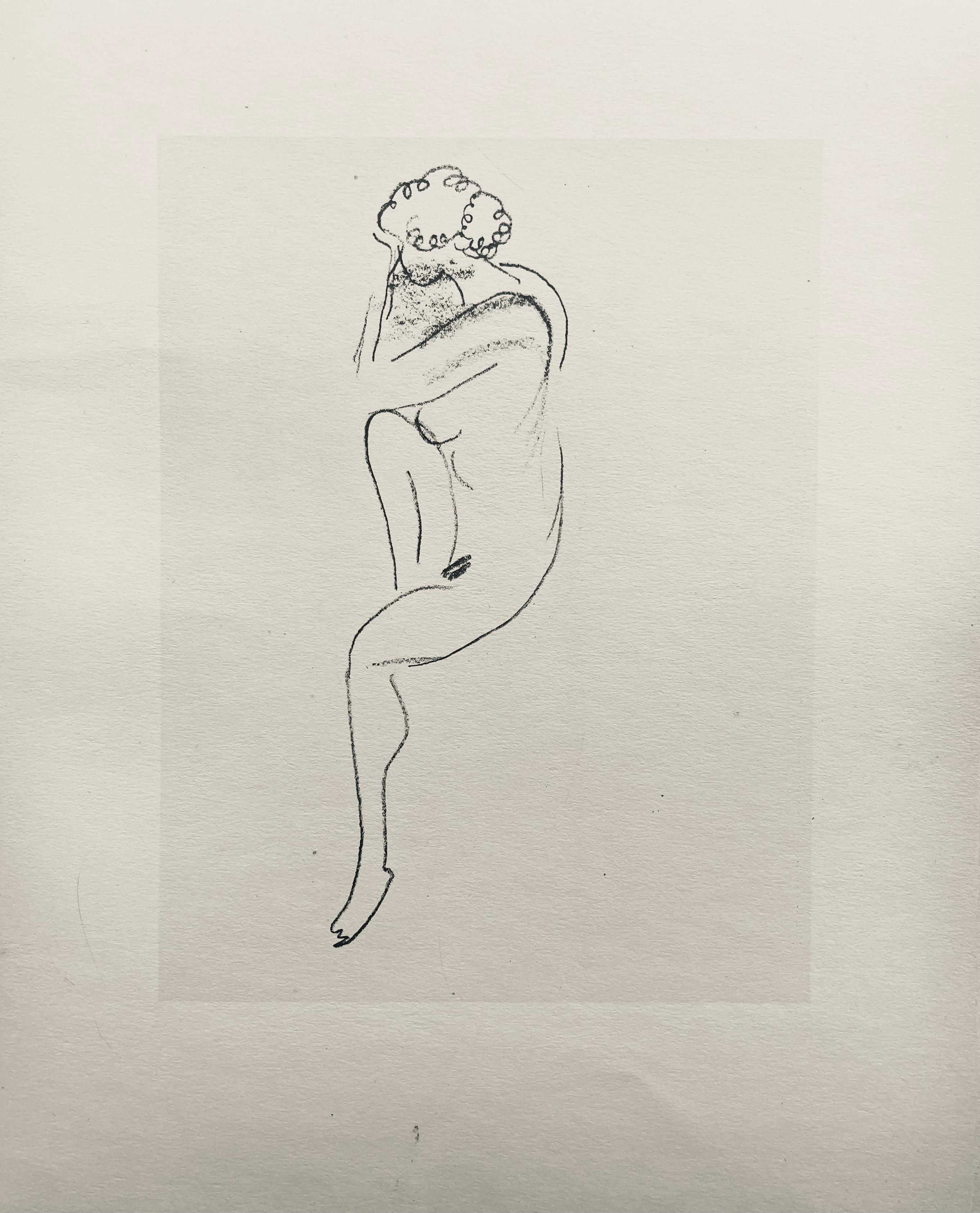 Matisse, Kreide, Dessins de Henri-Matisse (nach) im Angebot 1