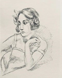 Antique Matisse, Crayon, Dessins de Henri-Matisse (after)