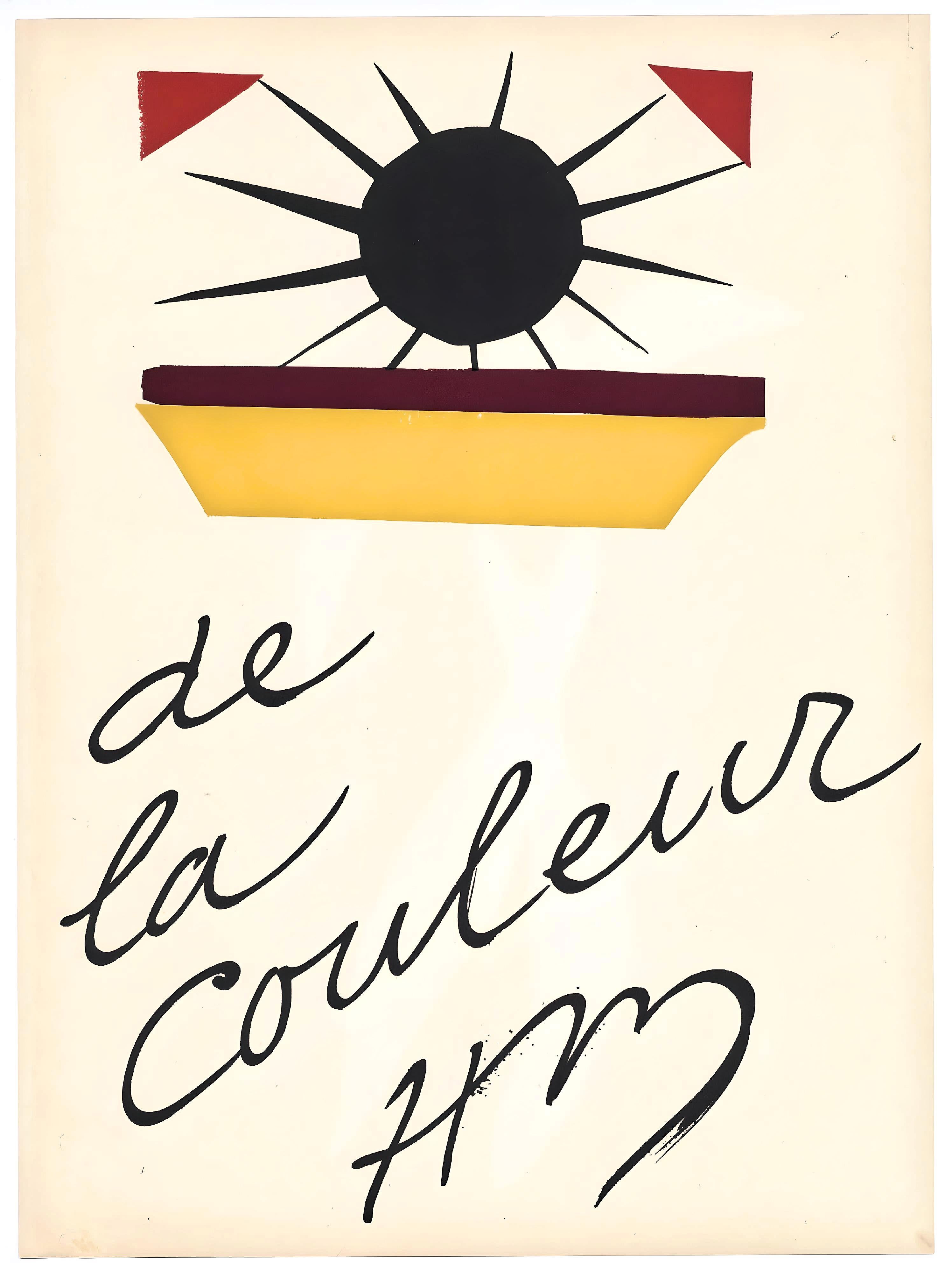 Matisse, De la Couleur, Verve: Revue Artistique et Littéraire (nach) (Moderne), Print, von Henri Matisse