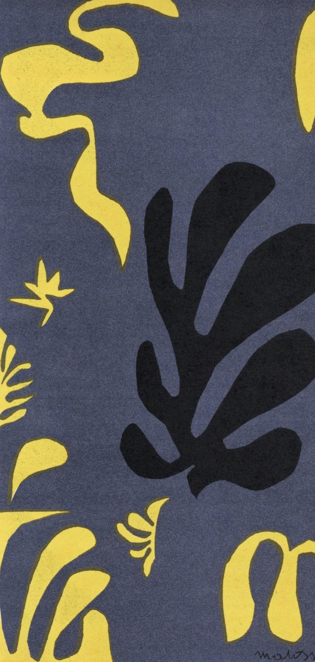 Matisse, Decoupage, XXe Siècle (nach) (Moderne), Print, von Henri Matisse
